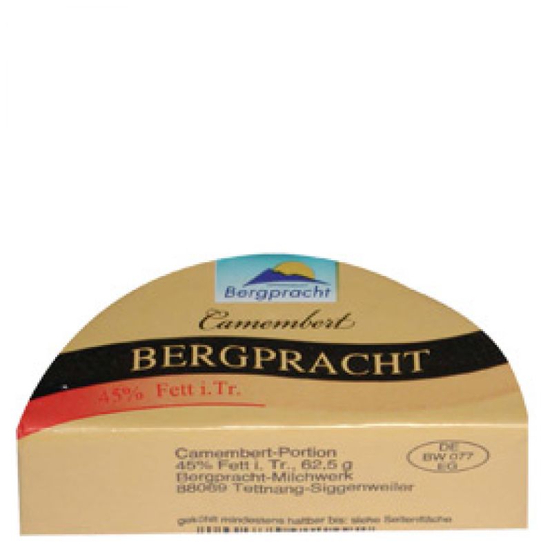 Bergpracht Camembert Halbmond 62,5 g